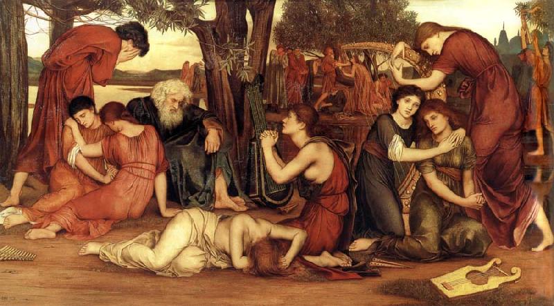 At the waters Babylons, Evelyn De Morgan